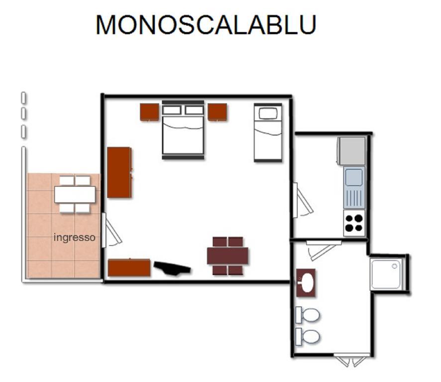 Scala Blu - Immobilevante Ponza Bagian luar foto